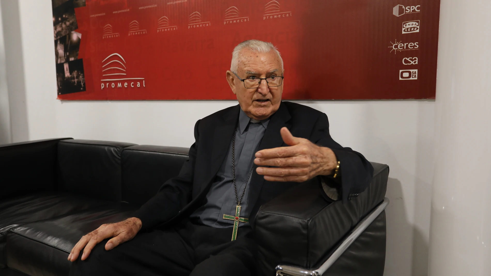 El obispo emérito de Palencia, Nicolás Castellanos