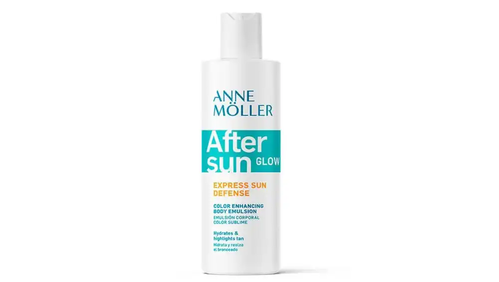 'Express Sun Defense Aftersun Glow'.