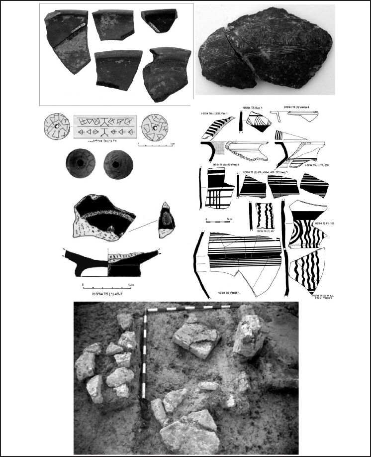 Materiales hallados en el yacimiento arqueológico del Hoyo de la Serna de Villarubia de Santiago (Toledo)