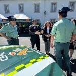 El delegado del Gobierno, Pedro Blanco, en el 65º aniversario del Sector de Tráfico de la Guardia Civil en Galicia