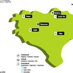 Distribución de los 133 presos etarras