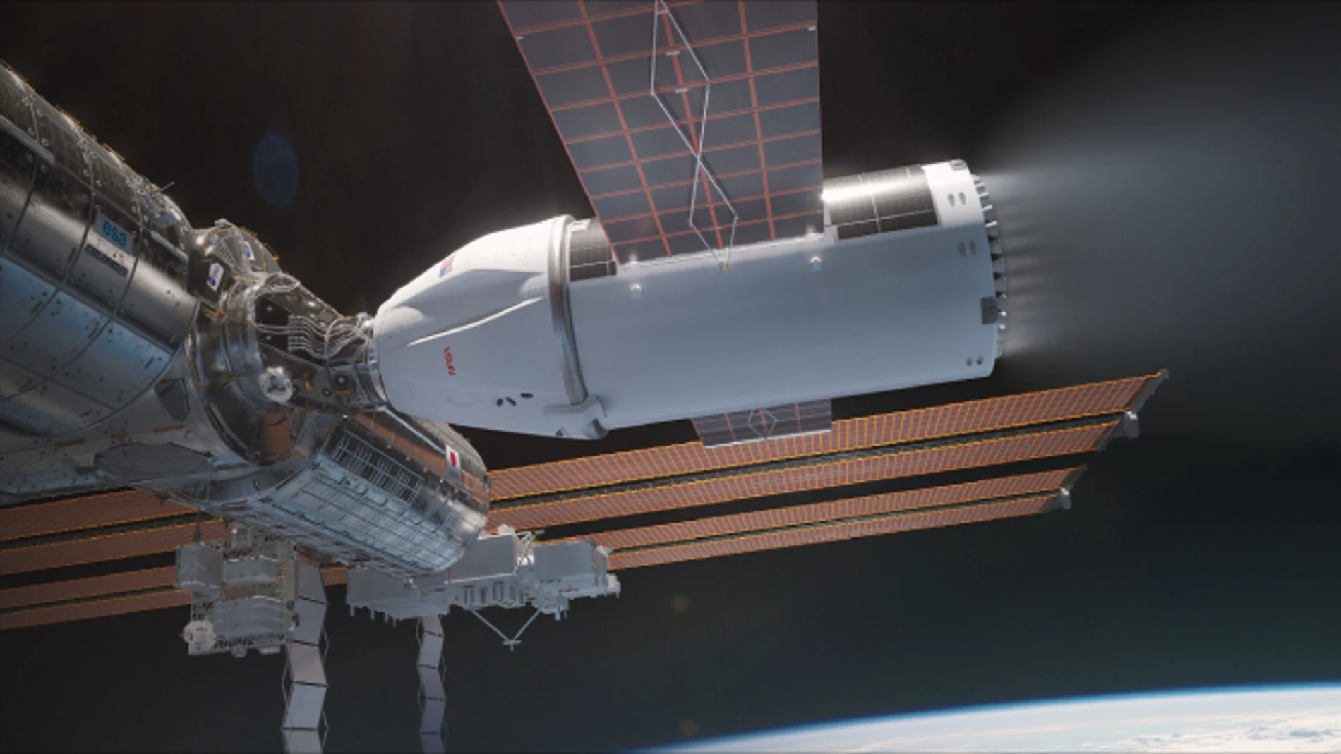 La NASA y SpaceX utilizarán una cápsula Dragon modificada para destruir la Estación Espacial Internacional.