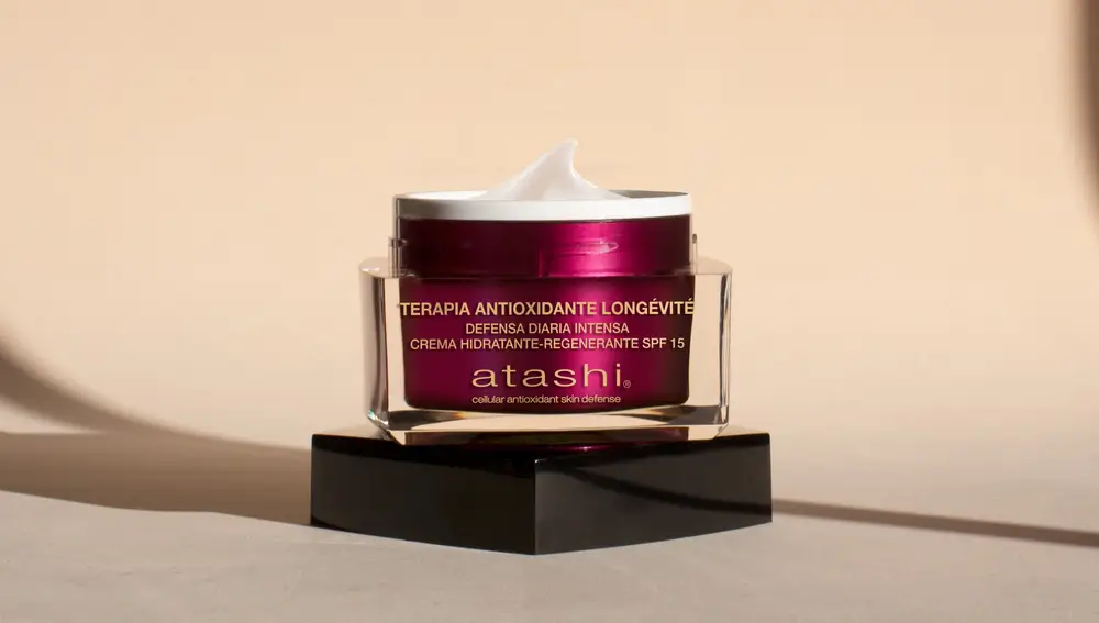 Atashi Antiox Crema Hidratante-Regenerante Fotoprotector SPF 15.