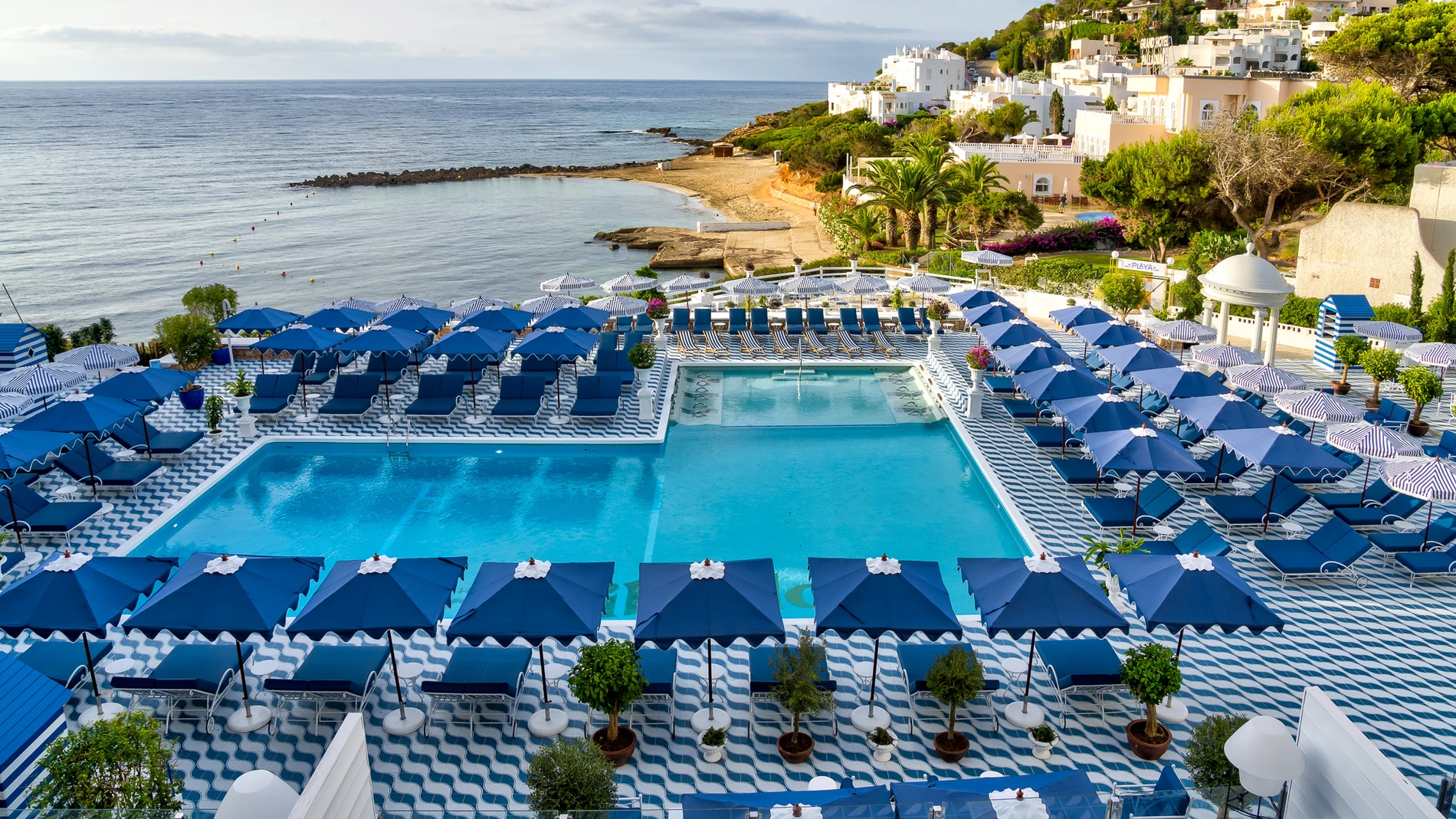 Vistas desde el hotel Mongibello, inspirado en la película El Talento de Mr. Ripley
