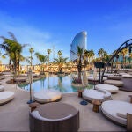Zona exterior de Bastian Beach