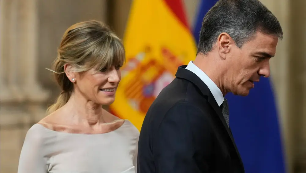 Begoña Gómez y Pedro Sánchez