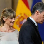 Begoña Gómez y Pedro Sánchez