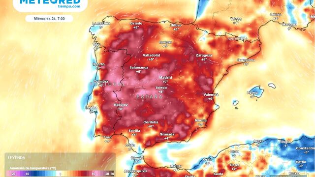 "Horno ibérico": La ola de calor convierte España en una caldera, con máximas por encima de 44 grados