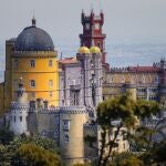 Uno de los siete castillos de Sintra, Portugal