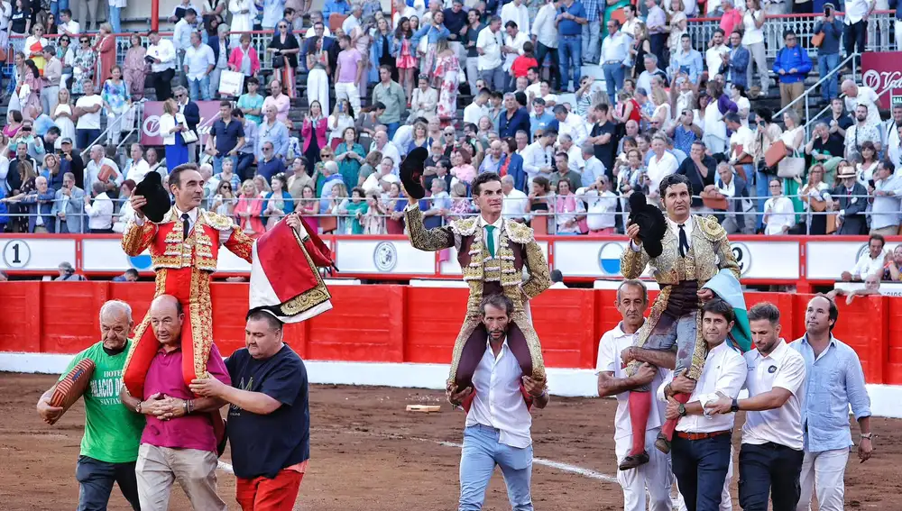 Ponce, Morante y Fernando Adrián salen a hombros, hoy en Santander