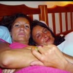 Eva Carreño, junto a Carmina Ordóñez