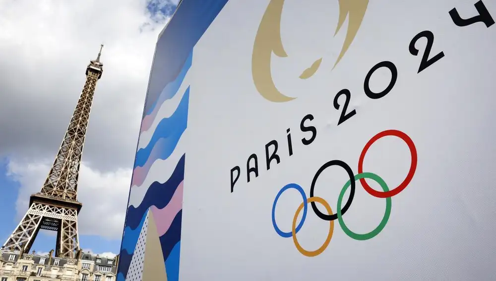 El logo de los Juegos Olímpico de París 2024