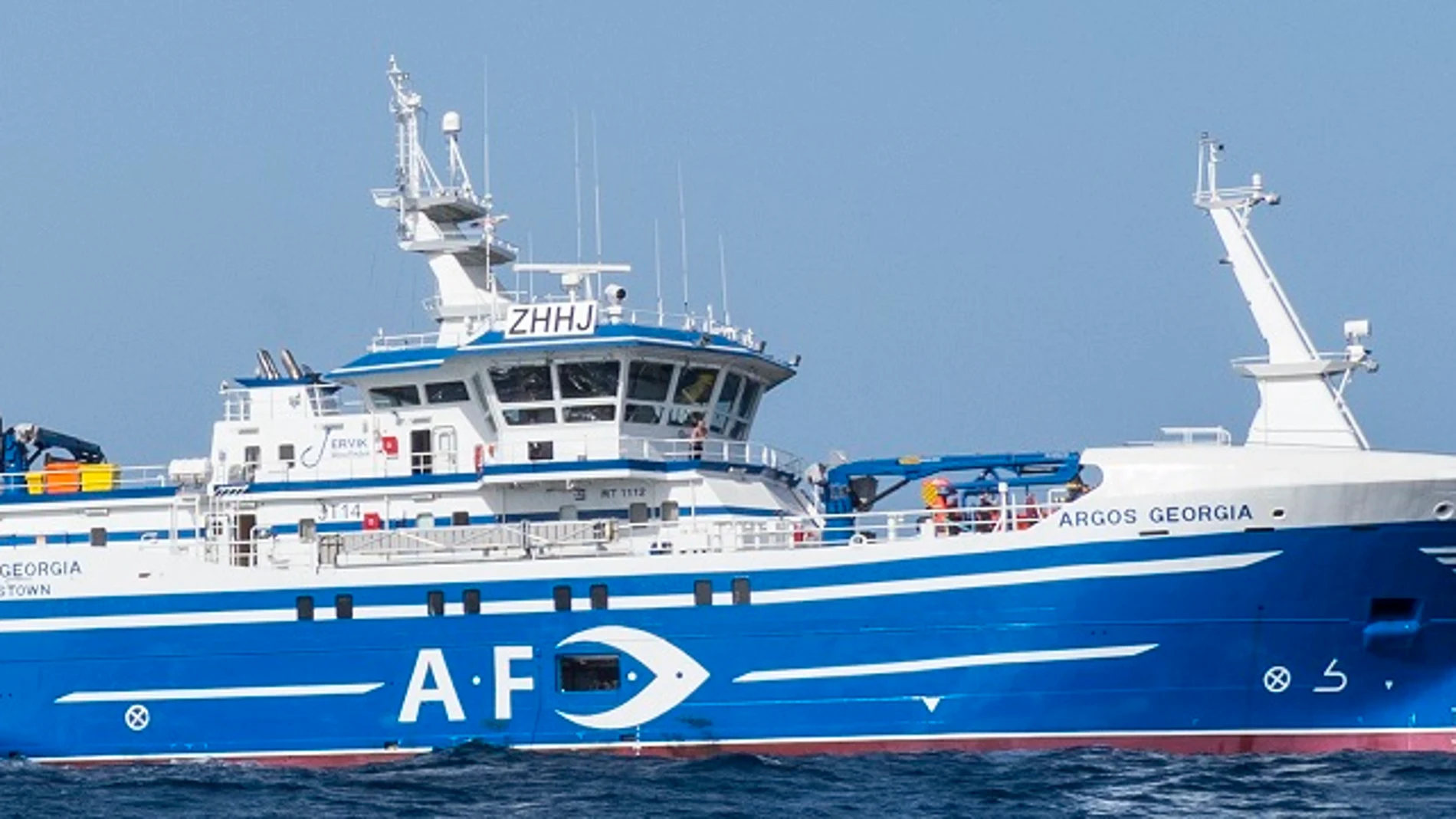 El palangrero 'Argos Georgia'.