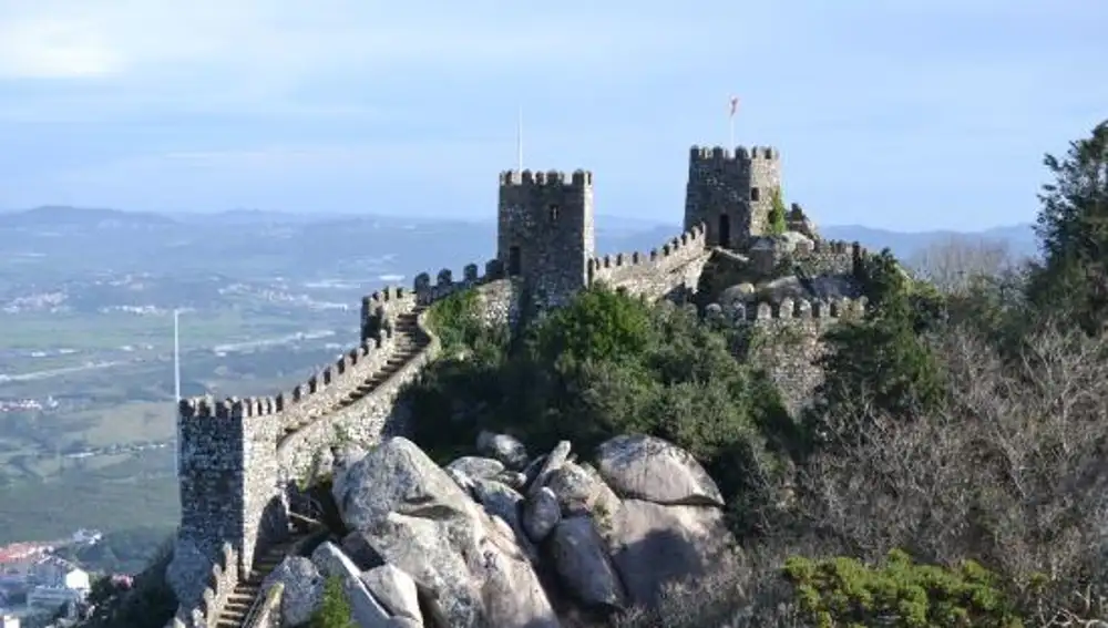 Castelo dos mouros en Sintra
