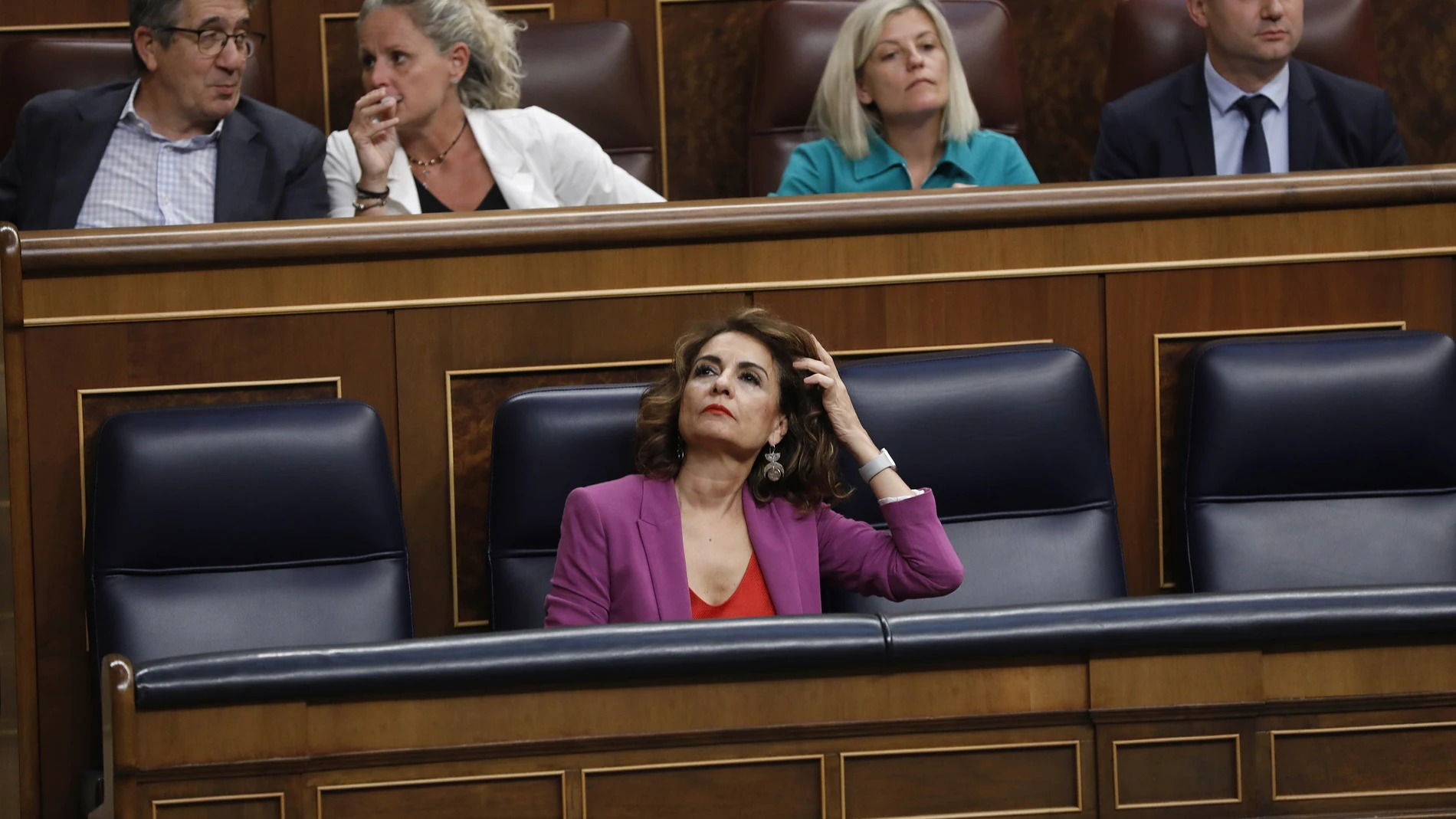Pleno en el Congreso. Maria Jesús Montero. © Jesús G. Feria.