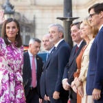 La reina Letizia preside una reunión con los directivos del Instituto Cervantes
