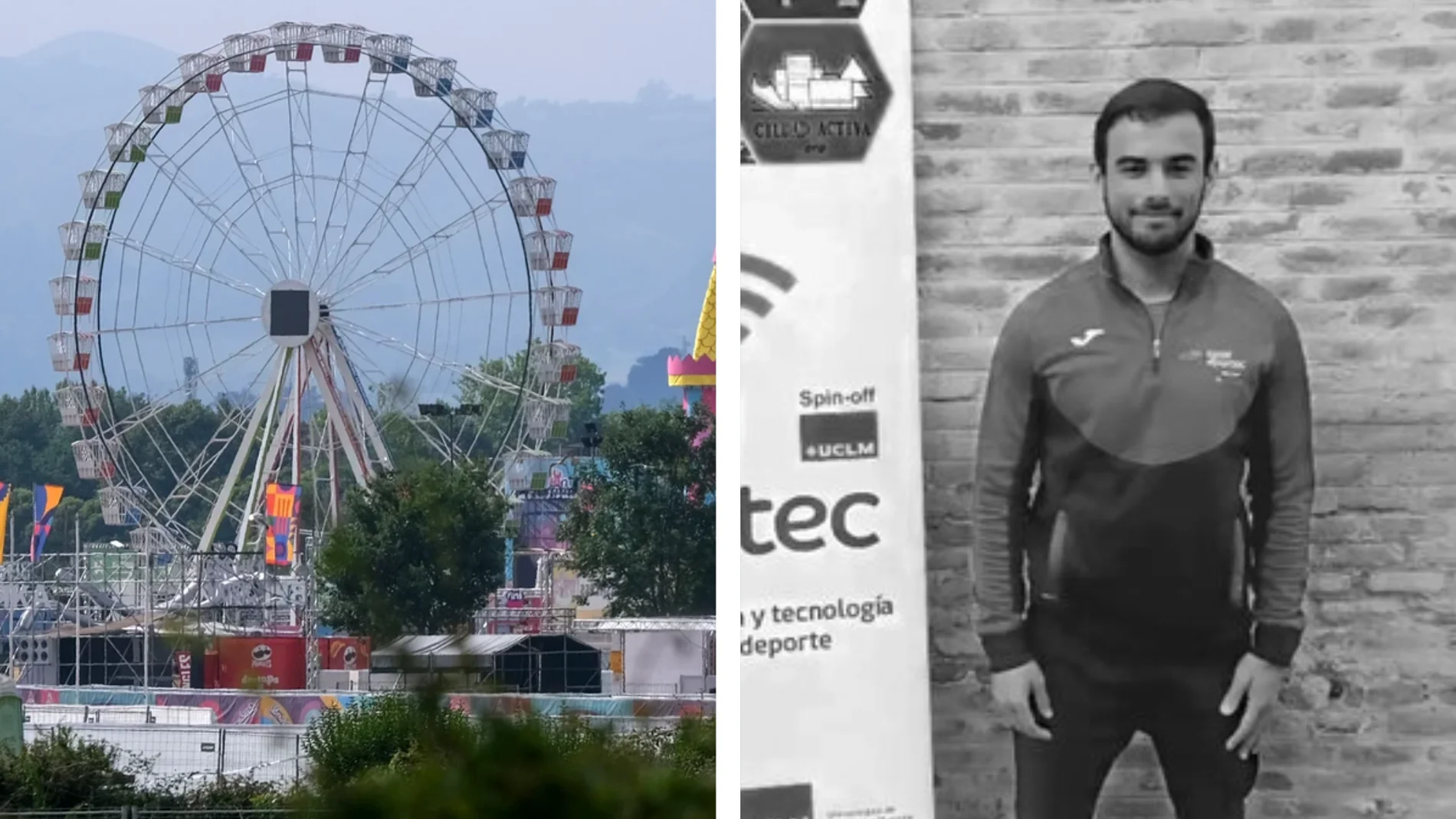 Carlos Majano López, el joven madrileño de 25 que ha fallecido a causa de un accidente en la noria del festival Boombastic celebrado en Llanera (Asturias)