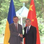 China's top diplomat Wang Yi meets Ukraine's Foreign Minister Kuleba in Guangzhou