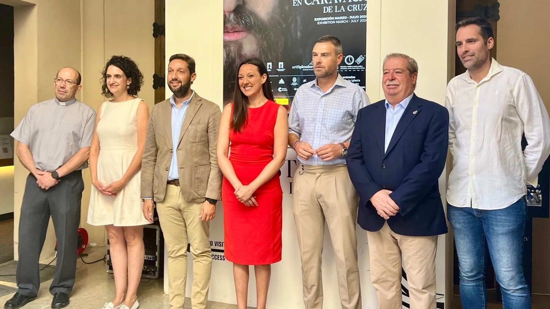Acto de presentación del balance de la exposición ‘The Mystery Man: El hombre de la Sábana Santa’ de Caravaca de la Cruz CARM 24/07/2024