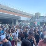 Aglomeraciones en la estación de Chamartín