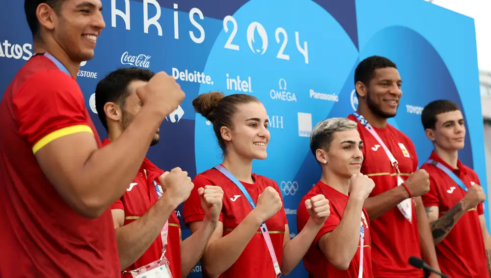 Rueda de prensa del equipo olímpico español de boxeo