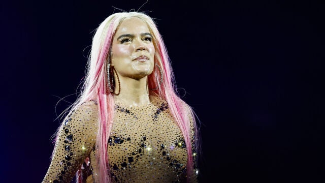 Karol G en su concierto en Madrid