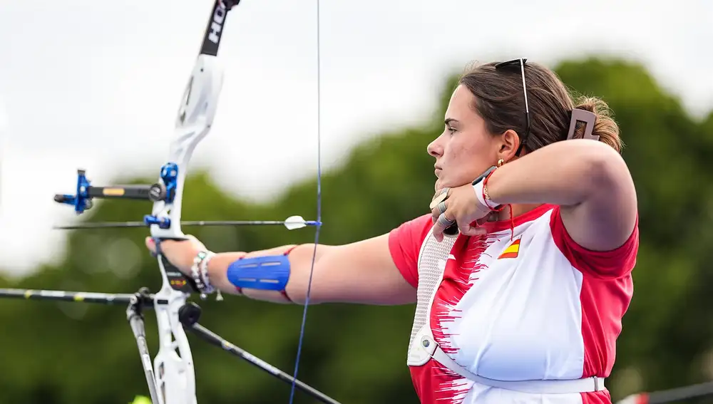 JJ.OO/Arco.- Elia Canales finaliza decimosexta en la ronda de clasificación de arco recurvo de Paris 2024