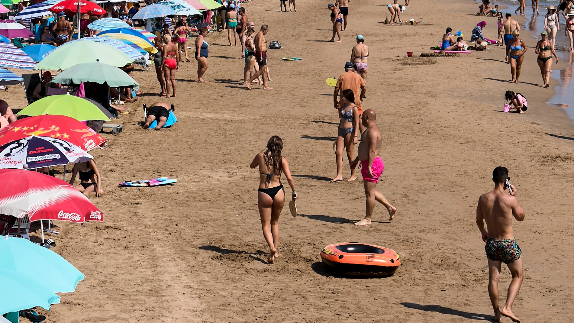 Imagen de la playa de Gandía
