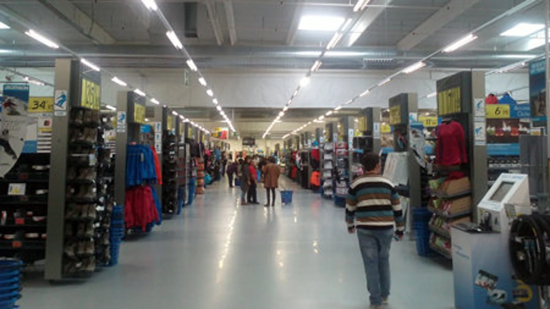 Interior de un establecimiento de la cadena