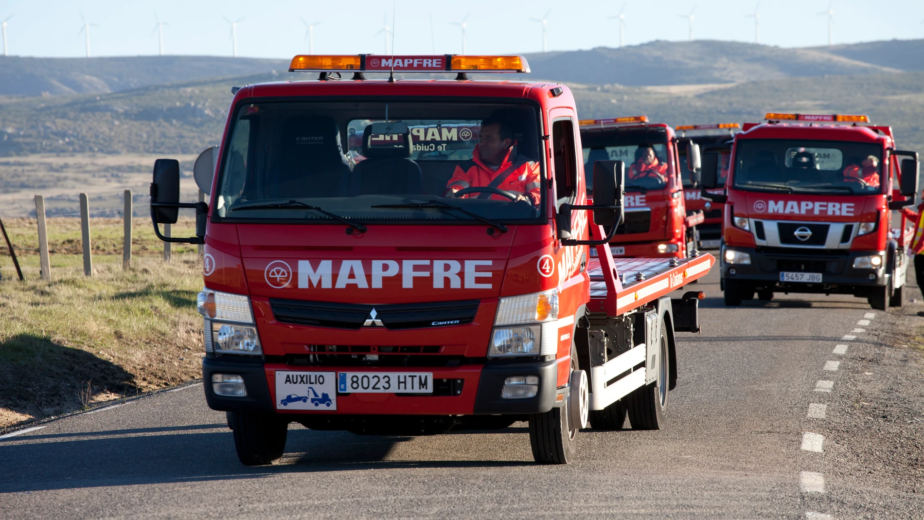 Más de 2.200 grúas y 50 vehículos taller garantizan la asistencia 24 horas de Mapfre