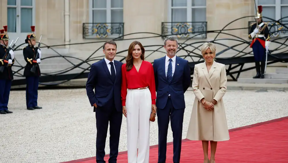 Paris 2024 Olympic Games - World leaders reception at the Elysee Palace