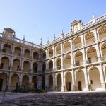 Los hechos ocurrieron en la construcción del patio mayor de la universidad