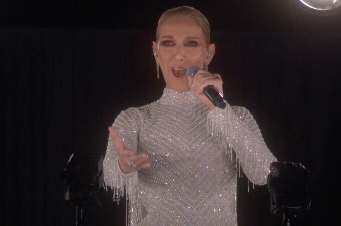Celine Dion, en los Juegos Olímpicos