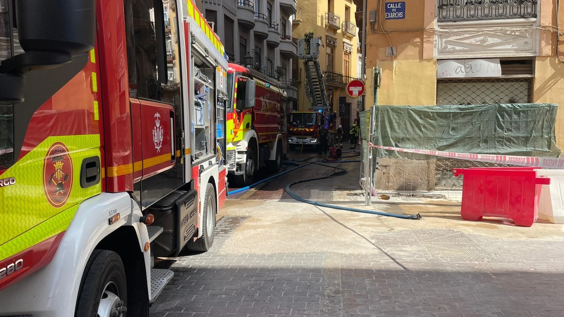 Un incendio obliga a desalojar un edificio en el distrito de Ciutat Vella EUROPA PRESS TV 27/07/2024