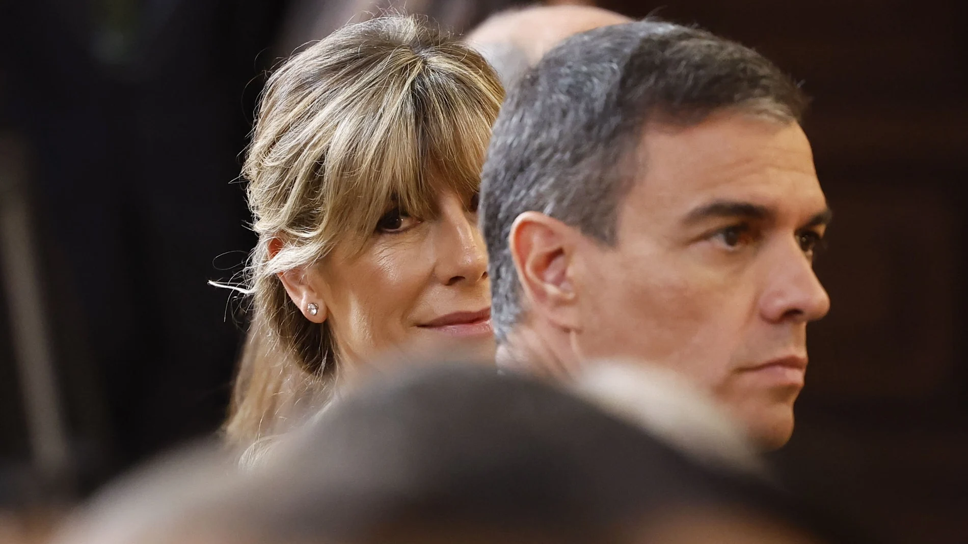 Pedro Sánchez y su esposa Begoña Gómez
