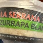 Imagen de un envase del producto cárnico afectado por listeria. JUNTA DE ANDALUCÍA