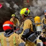 Incendio en Elda