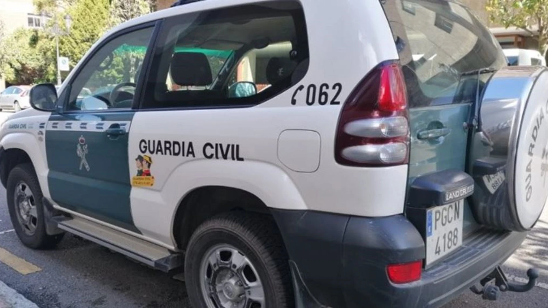Coche de la Guardia Civil. EUROPA PRESS 23/07/2024