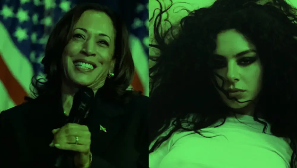 Charli xcx, Kamala Harris y un cocotero: unas elecciones "brat"