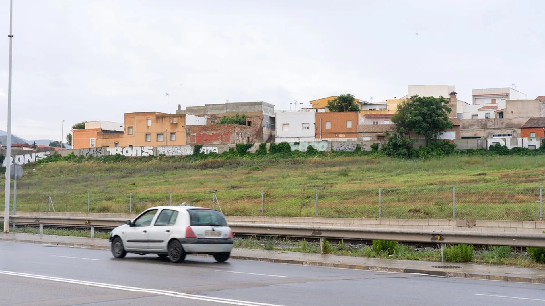 Terrenos en los que se construirán las 40 viviendas sociales en alquiler por parte de Casco Antiguo