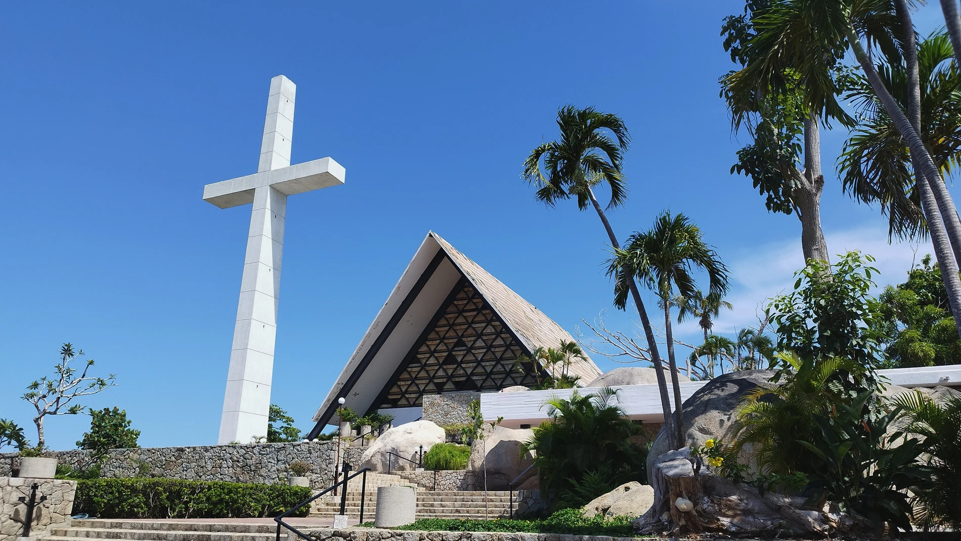 La capilla de la Paz es una visita indispensable e icónica en Acapulco