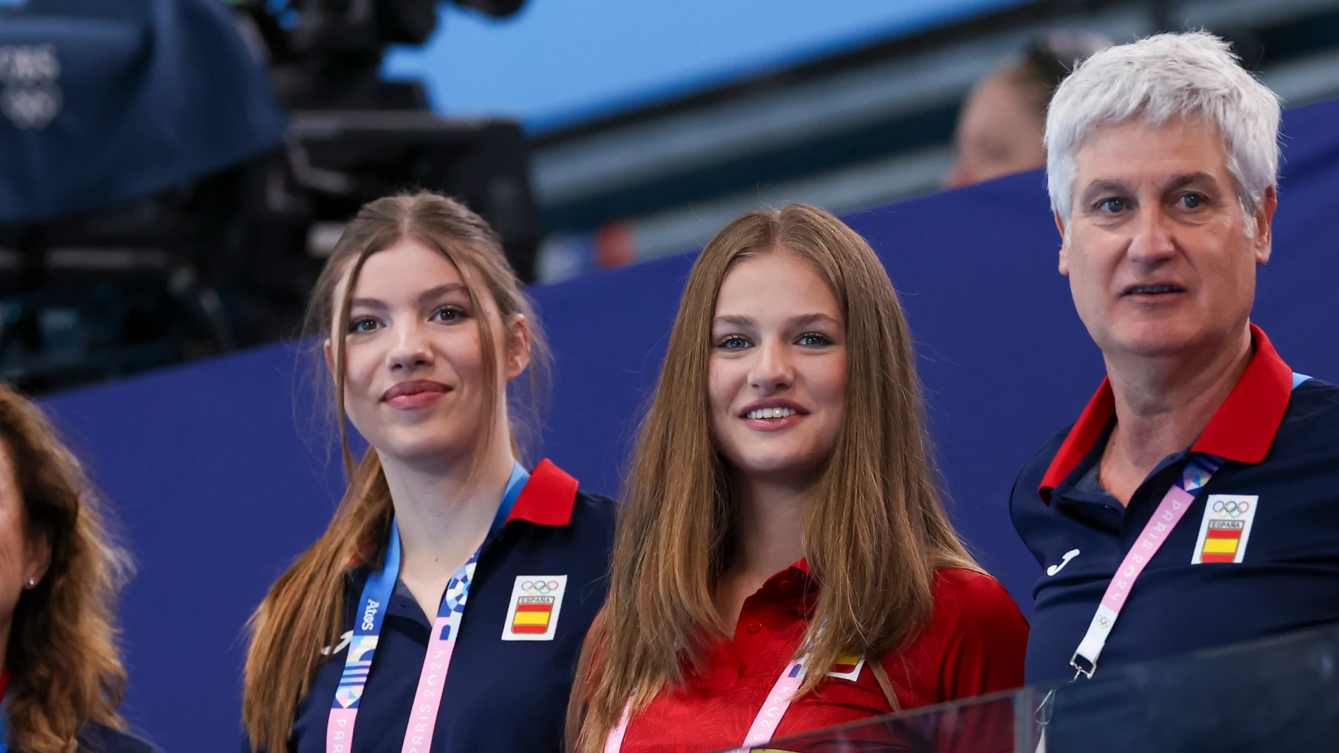 La Princesa Leonor y la Infanta Sofía en los Juegos Olímpicos.