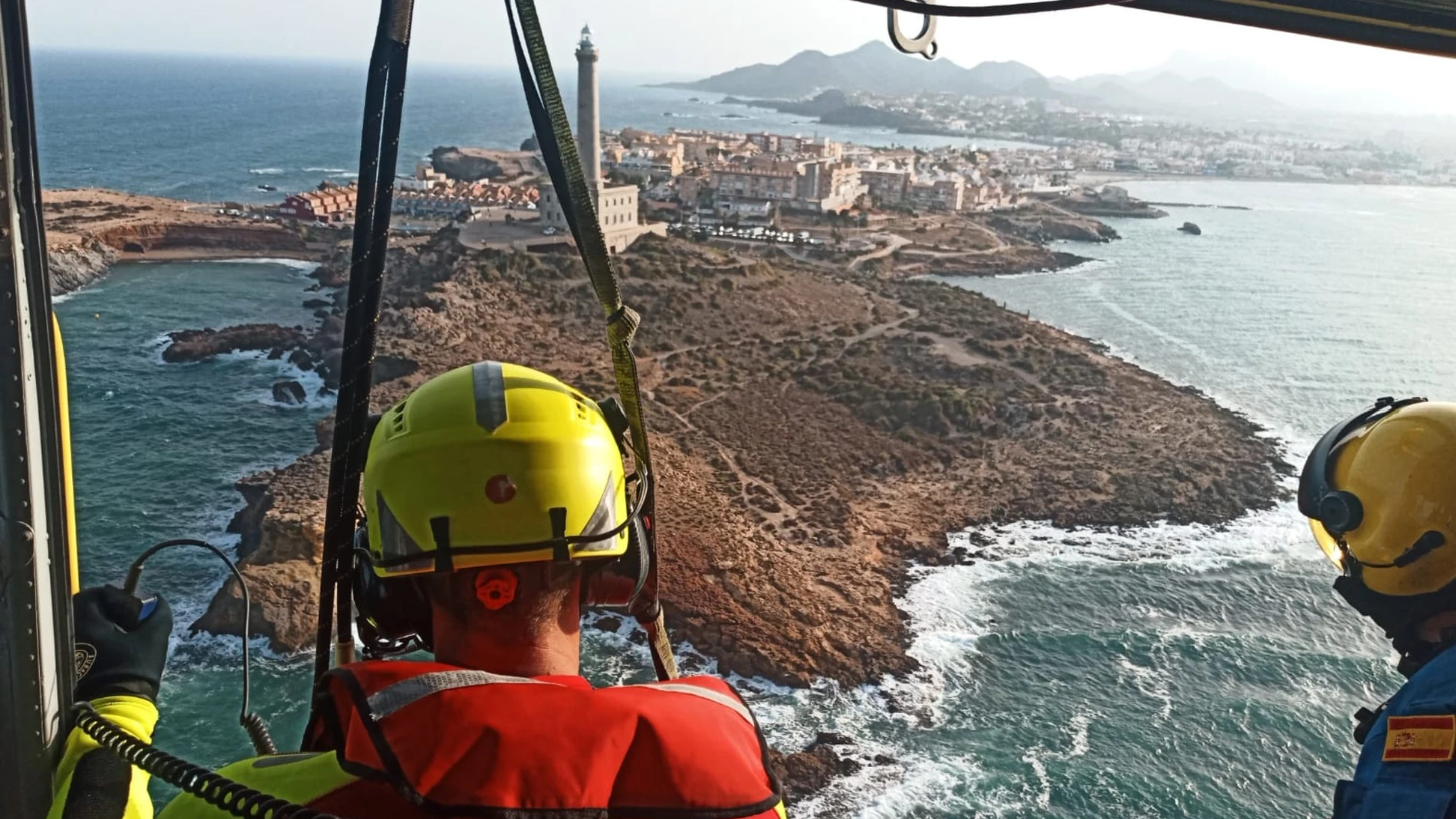 Imagen del helicóptero MU10 facilitada por CEIS