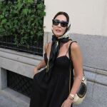 Vicky Martín Berrocal con su look en tendencia. 