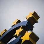 Signo del euro del Banco Central Europeo