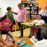 El presidente de la Diputación de Segovia, Miguel Ángel de Vicente, visita ADISIL