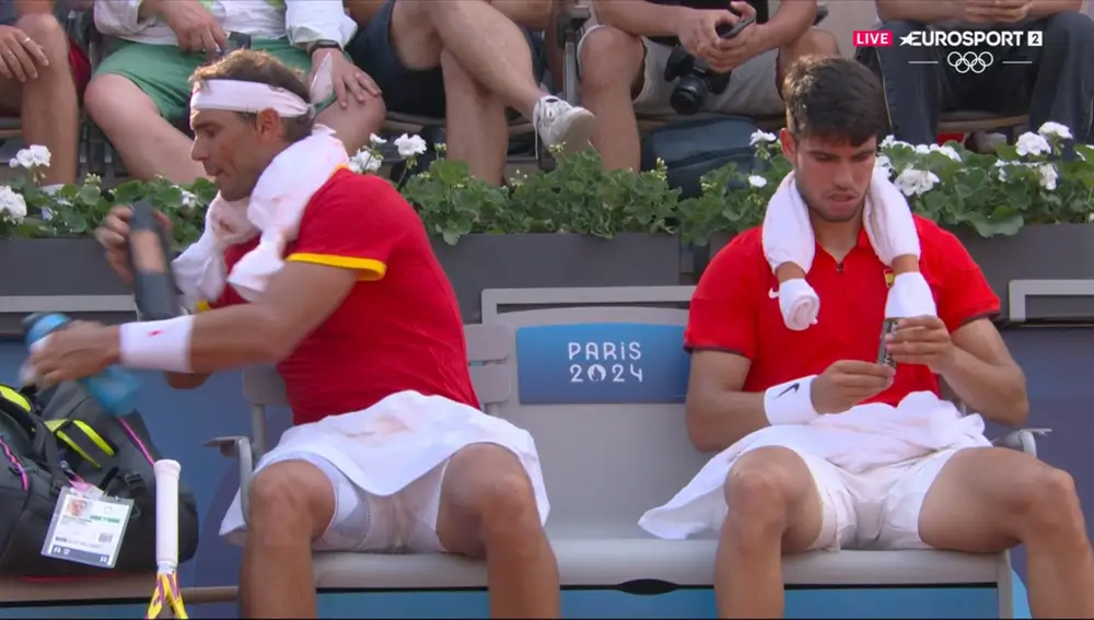 Nadal y Alcaraz, París