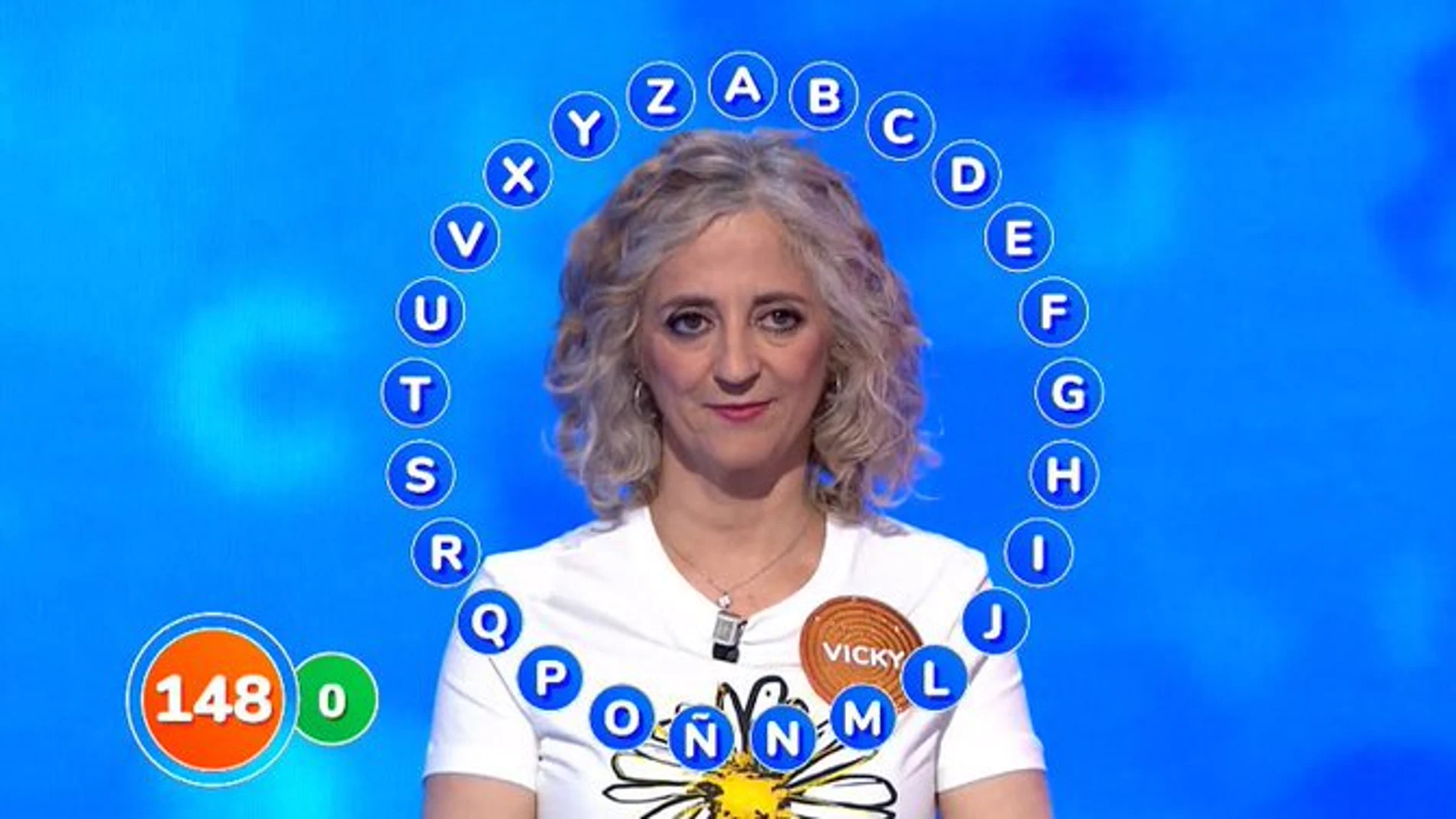Vicky supera los 50 programas de "Pasapalabra" con victoria