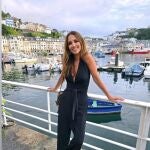 Paula Echevarría con mono de rebajas.