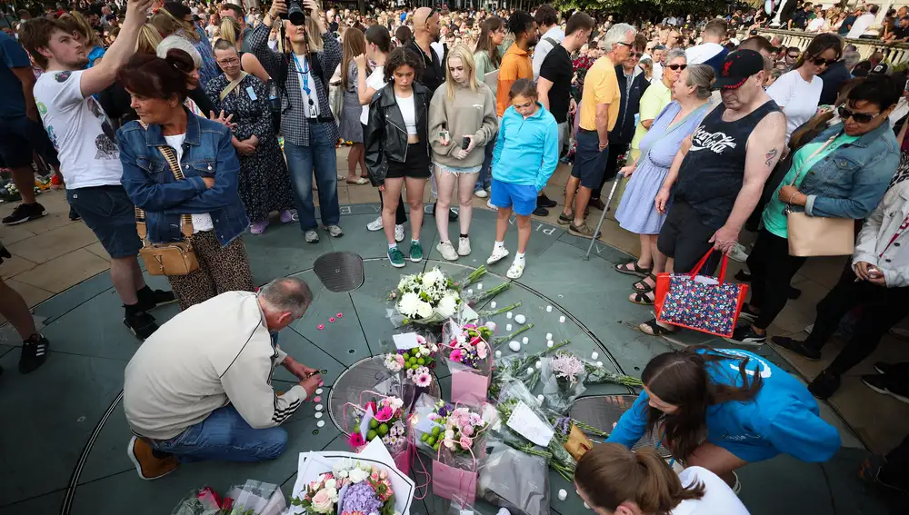 Mourners attend vigil for victims of Southport knife attack